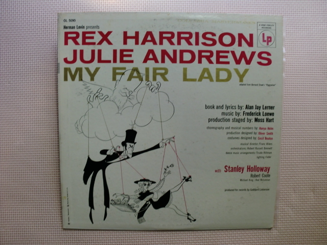 ＊【LP】Rex Harrison, Julie Andrews／MY FAIR LADY（OL5090）（輸入盤）_画像1