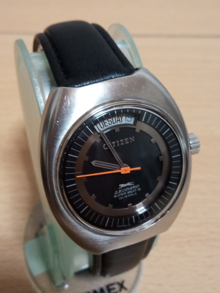 CITIZEN LEOPARD SUPER BEAT 8 26石 シチズン レオパール 自動巻き