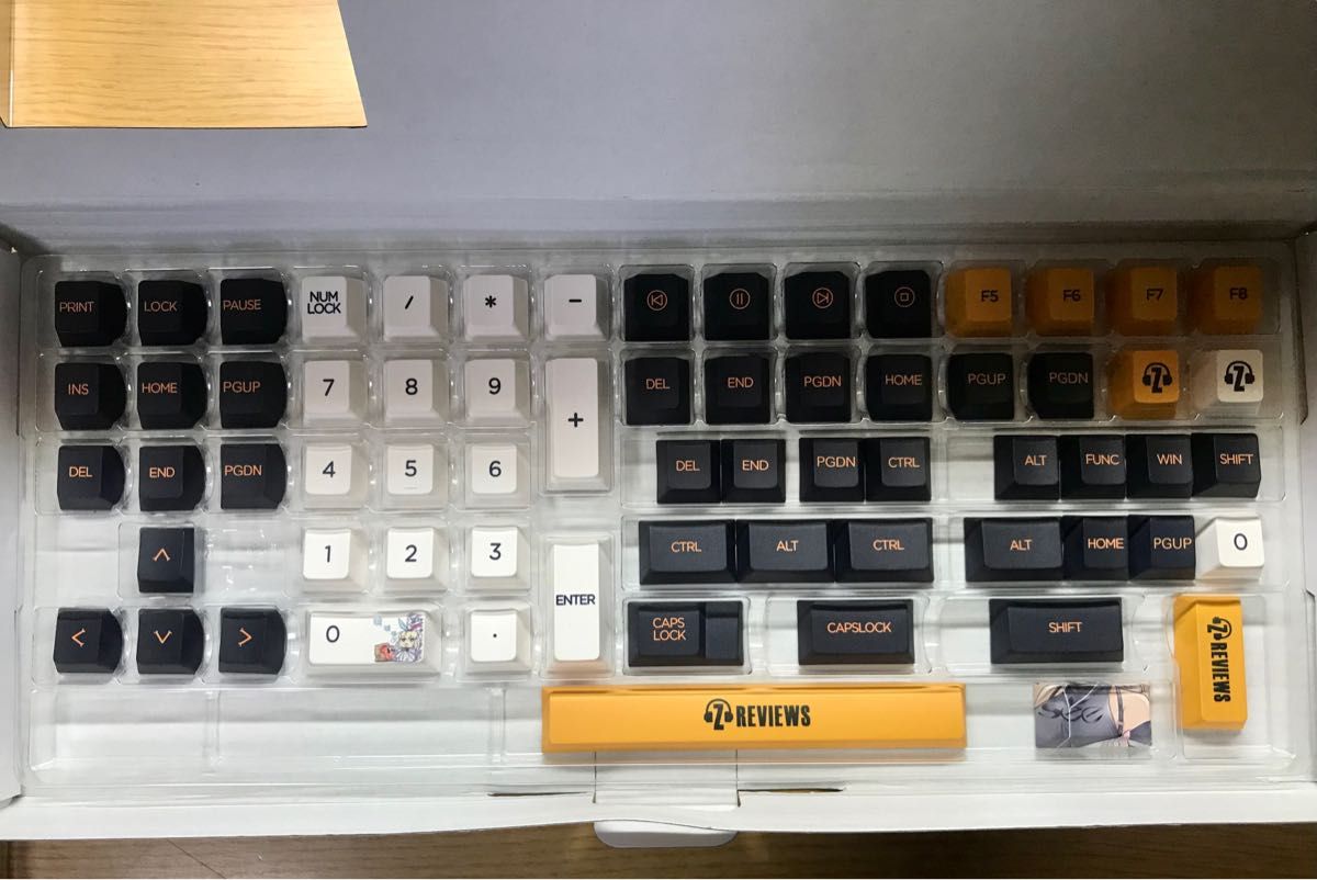 Mechkeys x Z Review RINKO TOUCH キーキャップ 156キー入り 未 Mechkeys x Z Review RINKO TOUCH キーキャップ 156キー入り 未