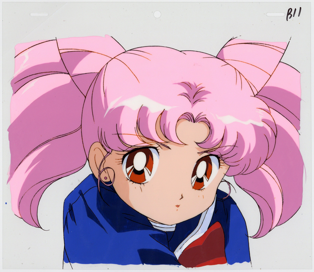 美少女戦士セーラームーンR OP オープニング セル画 ちびうさ