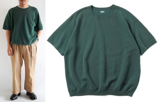 23SS A.PRESSE アプレッセ 23SAP-05-05K S/S Vintage Sweatshirt