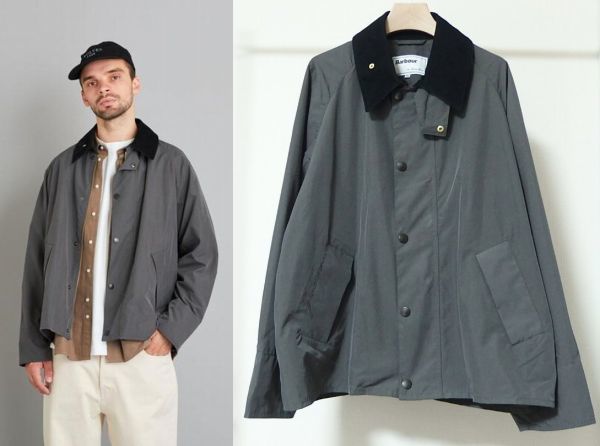 20AW Barbour for Steven Alan バブアー TRANSPORT トランスポート ノンワックス ジャケット 42_画像1