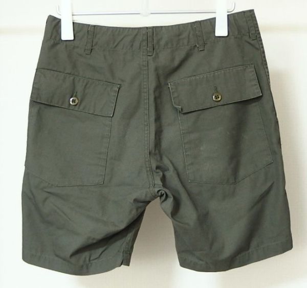 Engineered Garments エンジニアードガーメンツ Fatigue Short Cotton Ripstop ファティーグ ショーツ ショート パンツS_画像2