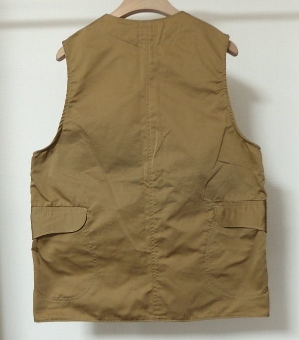 安心のアフターケア POST O´ALLS OVERALLS ポスト オーバーオールズ ROYAL TRAVELER VEST POLYESTER GROSGRAIN ロイヤルトラベラー ベスト S アメリカ製