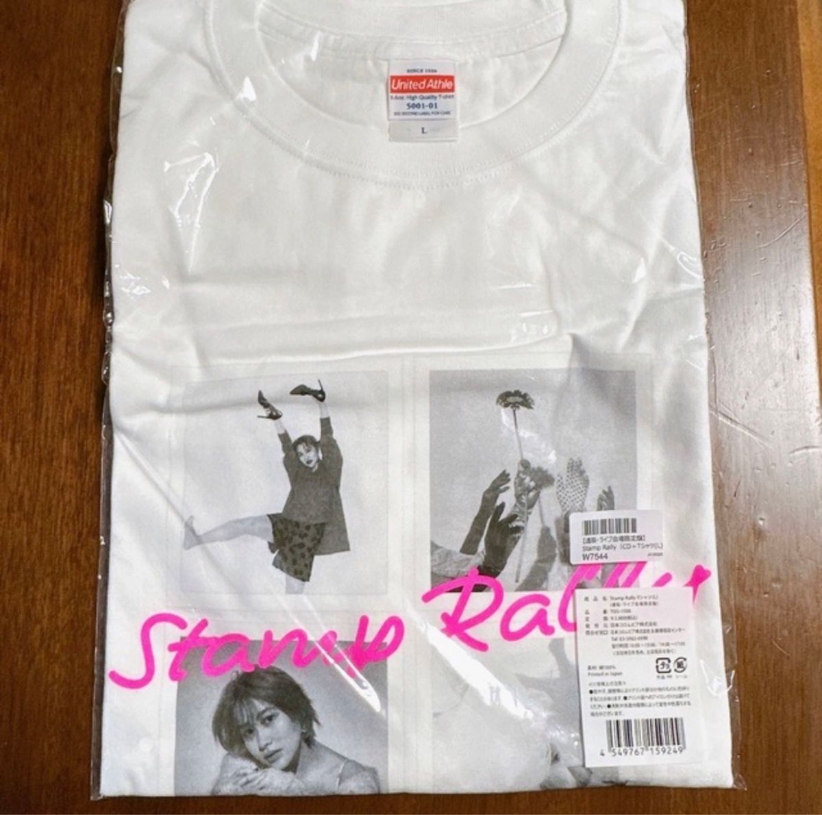 【早い者勝ち！】 有華 Stamp Rally CD+Tシャツ(L) セット