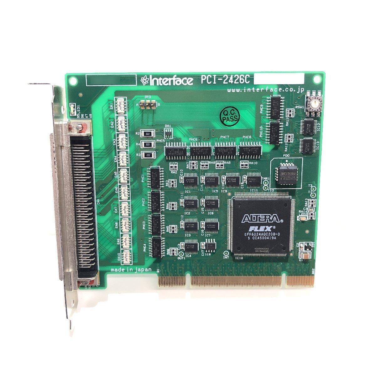 予約中!】 デジタル入出力 絶縁5V-24V DO64点 PCI-2426C