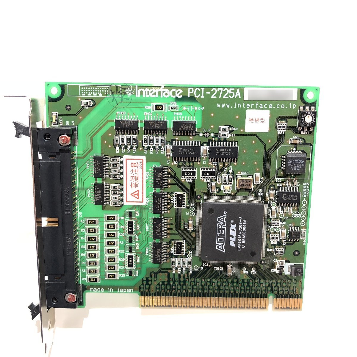 PCI-2725A DIO16/16点 絶縁12V(FC) デジタル入出力 インターフェース モジュール INTERFACE 0605128