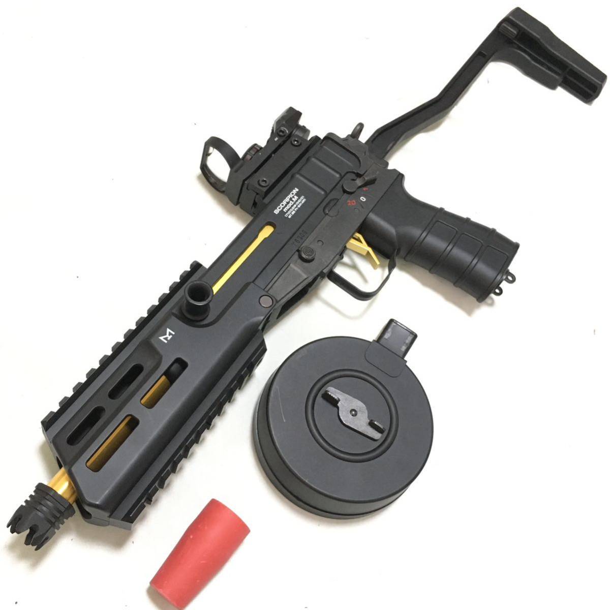 極美品 】東京マルイ コンパクト電動ガン スコーピオン Mod M 極美品 】東京マルイ コンパクト電動ガン スコーピオン Mod M