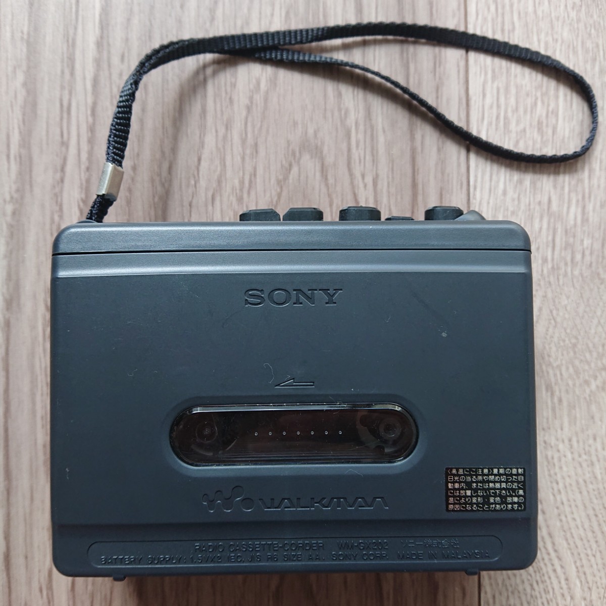 ジャンク SONY WALKMAN2 WM-2 ポータブルカセットプレーヤー