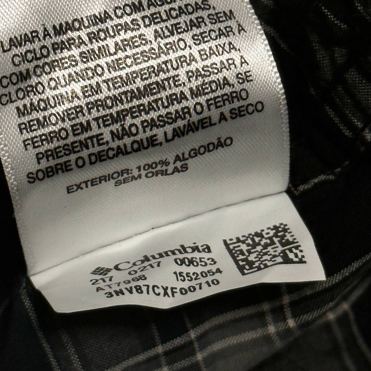 Columbia『コロンビア』メンズ XLT・長袖BDシャツ 黒_画像9