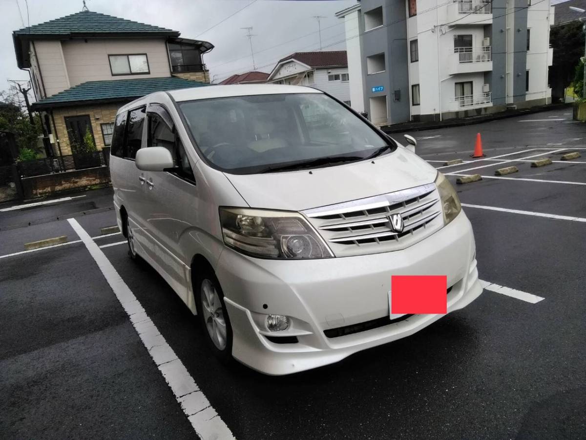 Alphard 10 latter term AS limited vehicle inspection "shaken" equipped comicomi. amount of money 