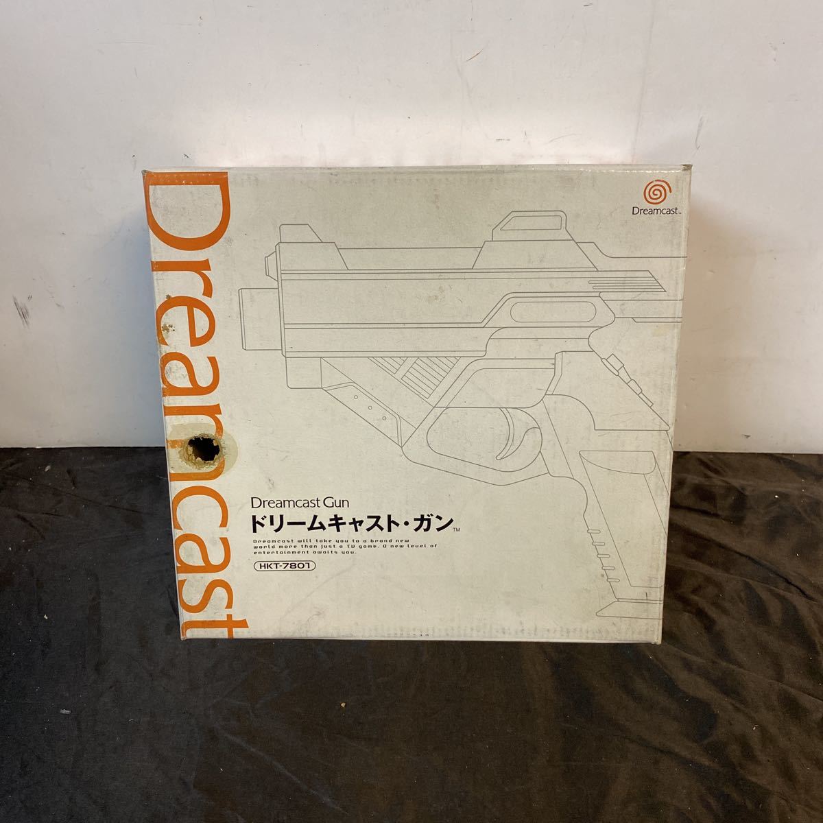 DC ドリームキャスト・ガン 箱説明書付き 動作未確認 Dreamcast Gun ドリキャスガン