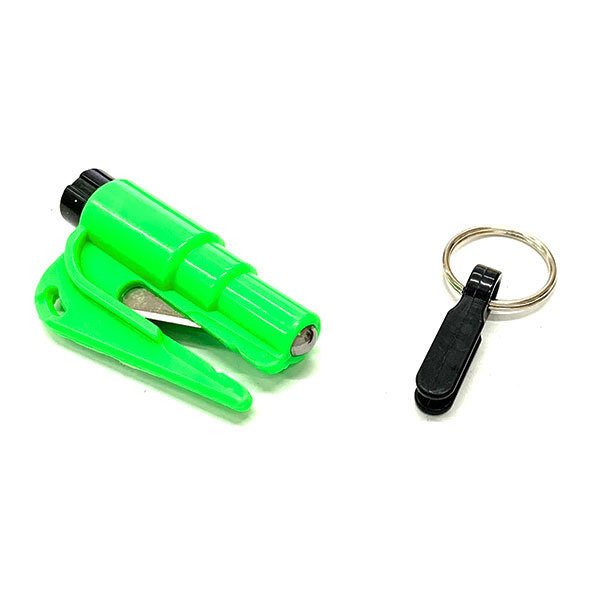  automobile urgent .. for Hammer car Rescue Hammer key holder car glass hammer disaster prevention car supplies green free shipping 