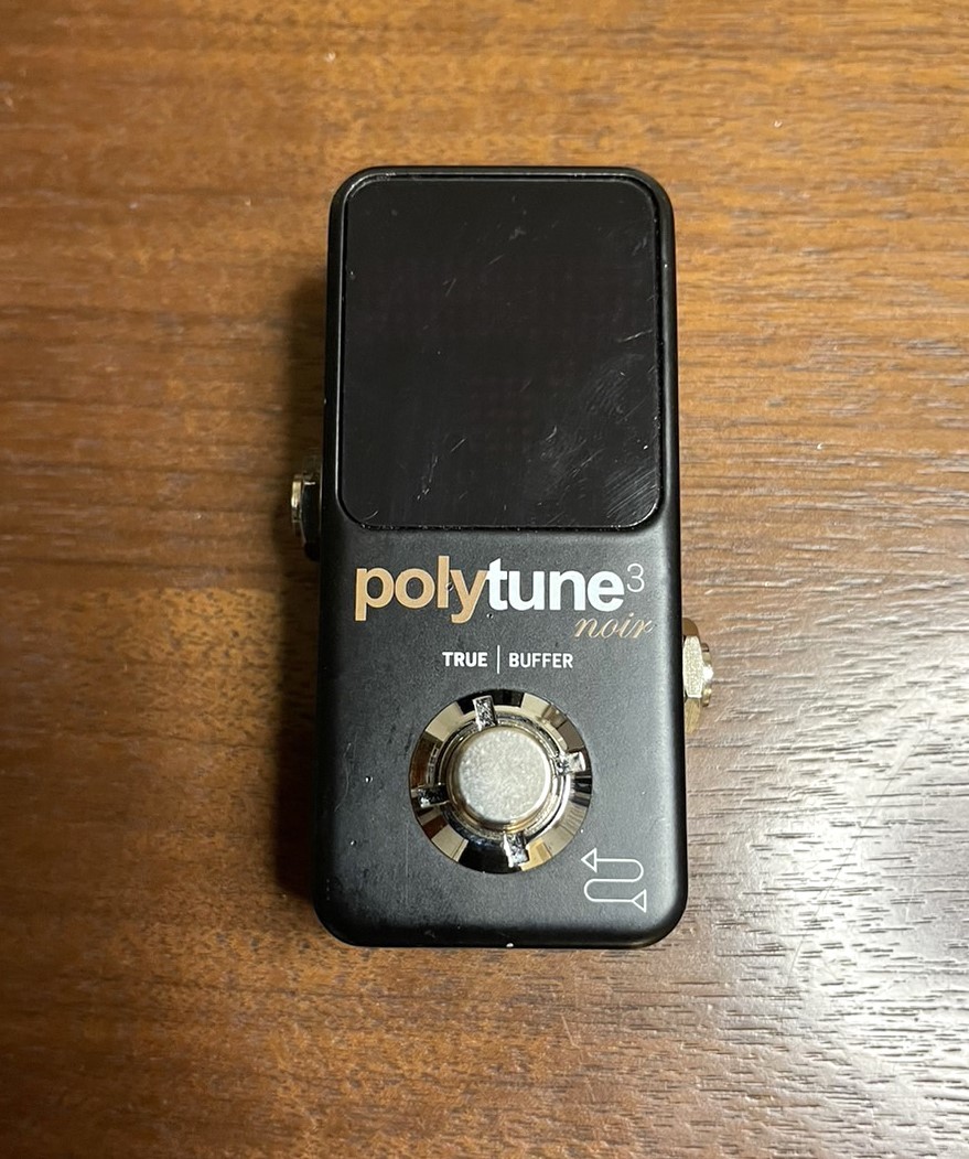 tc electronic ポリフォニック ミニ チューナー POLYTUNE 3 NOIR【国内正規品】_画像1