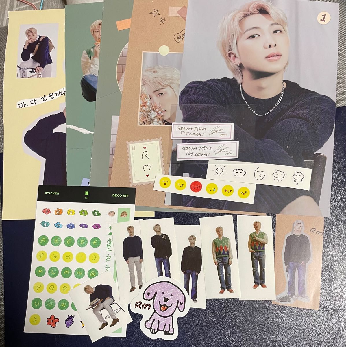 RM BTS DECO KIT  デコキット　フォーチュンクッキー　封入　RMセット