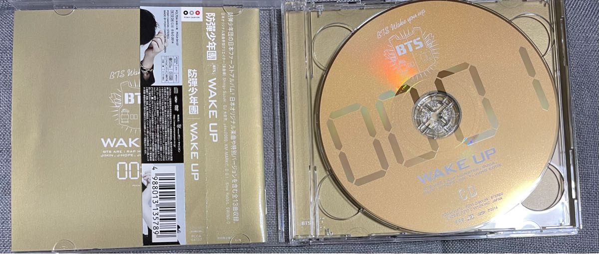 BTS 防弾少年団　WAKE UP CD+DVD 初回限定盤A