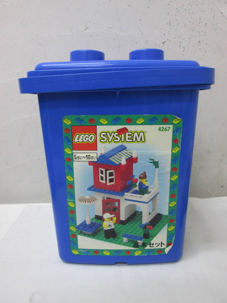 (79)♪LEGO レゴ 4267 基本セット 青いバケツ ブロック 全重量1kg以上_画像5