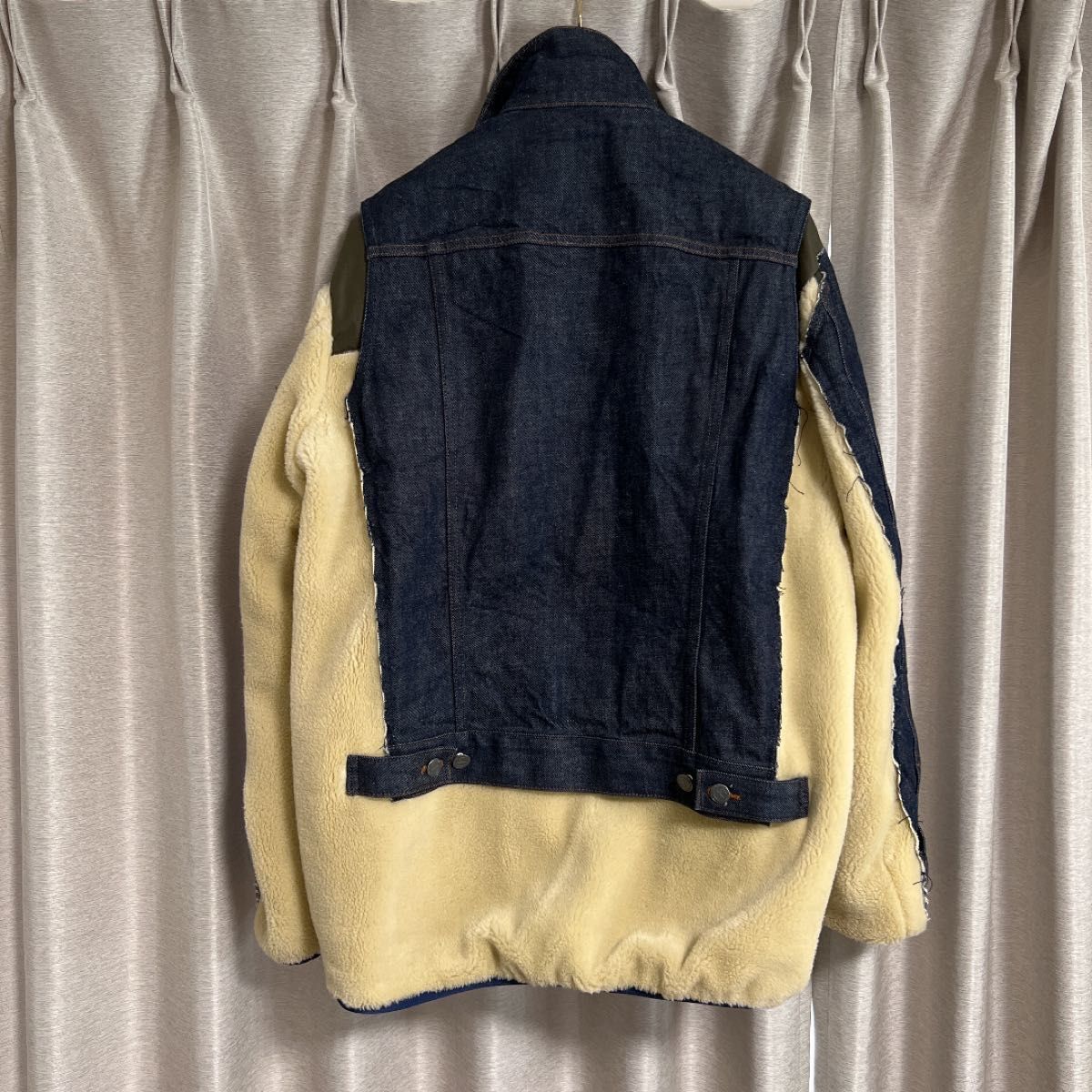 格安 新品同様 sacai × apc SHEARING PUFFER JACKET 定価15万 格安 新品同様 sacai × apc SHEARING PUFFER JACKET 定価15万