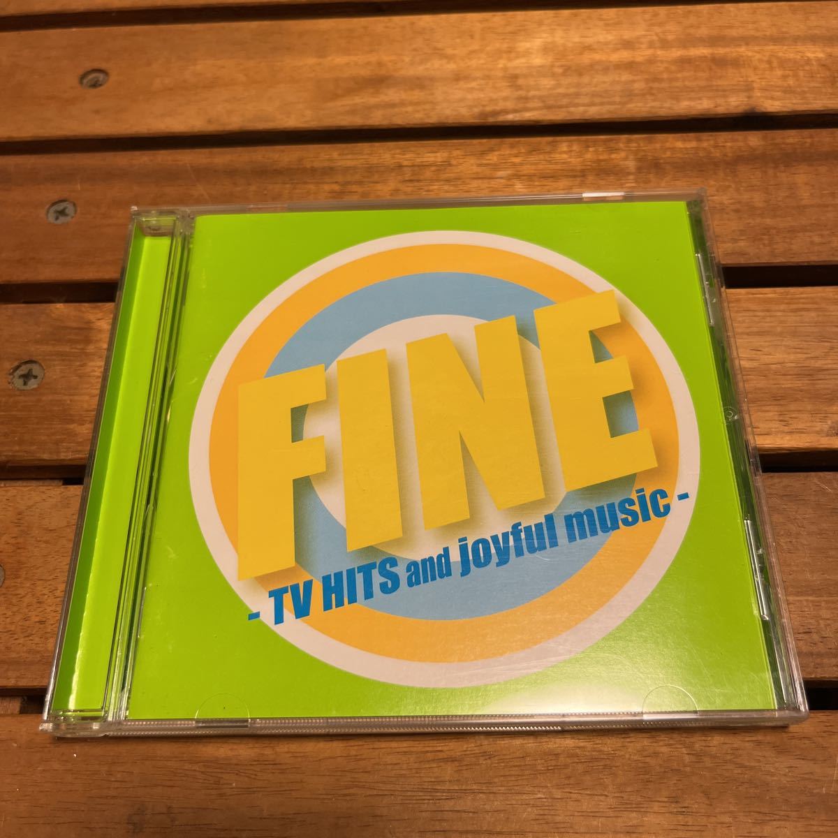 FINE TV HITS and joyful music CD 中古品　カイリー・ミノーグ　ホイットニー・ヒューストン_画像1