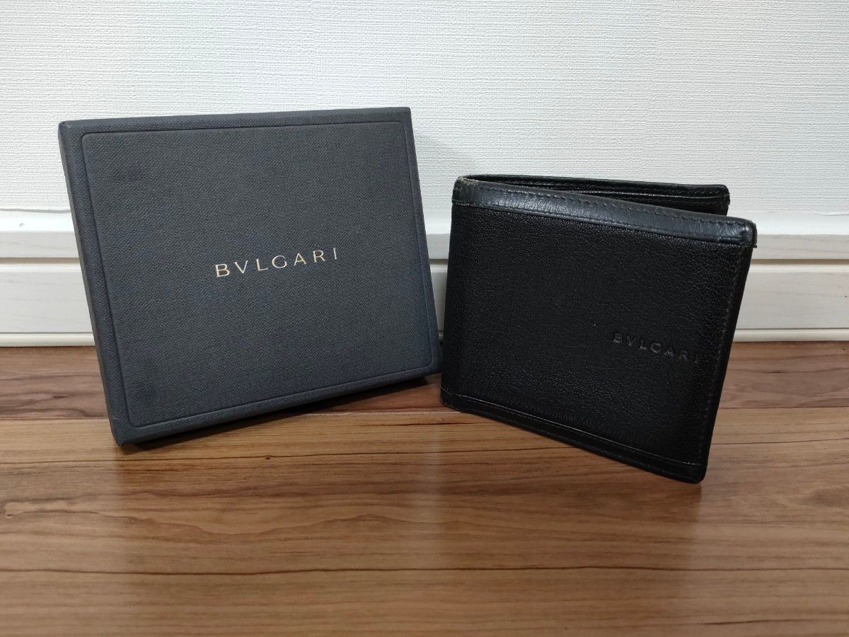 ブルガリ BVLGARI 二つ折り財布 メンズ