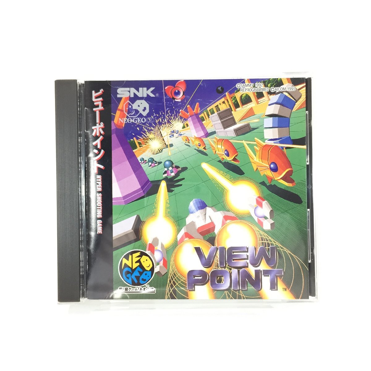 4987-60【 NEO GEO CD 】 NG ネオジオ CD ビューポイント VIEW POINT ネオジオ ソフト シューティングゲーム_画像1