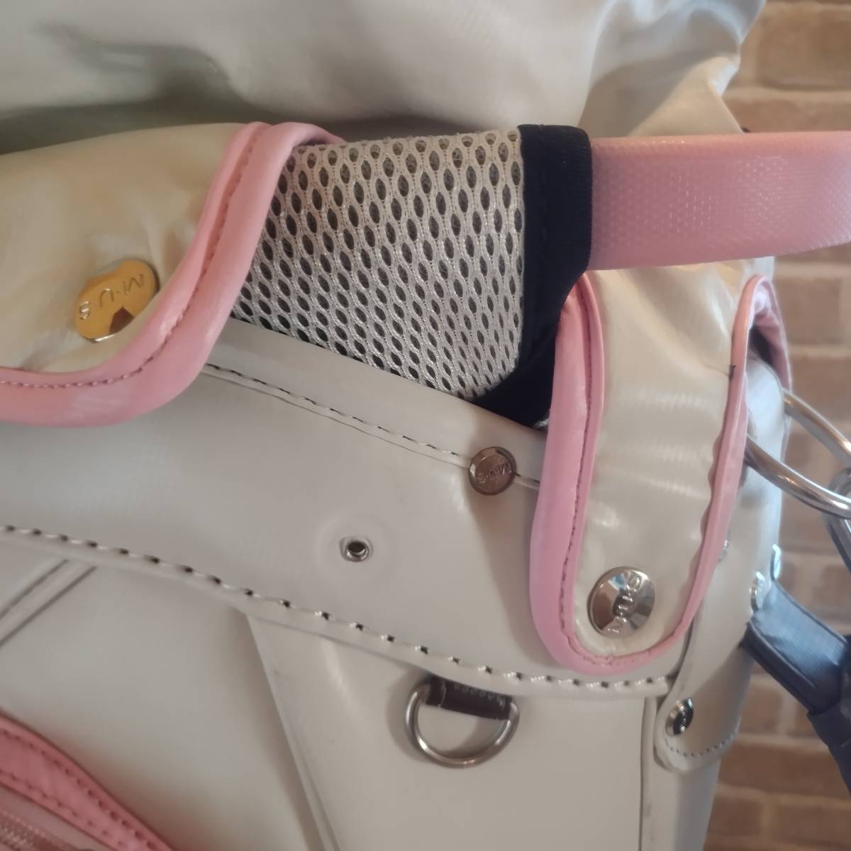 ミエコウエサコ MU SPORTS キャディバッグ ハンドルグリップ 約3 ミエコウエサコ MU SPORTS キャディバッグ ハンドルグリップ 約3