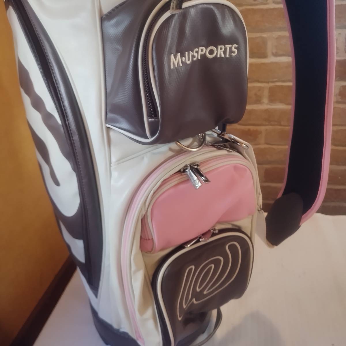 ミエコウエサコ MU SPORTS キャディバッグ ハンドルグリップ 約3 ミエコウエサコ MU SPORTS キャディバッグ ハンドルグリップ 約3