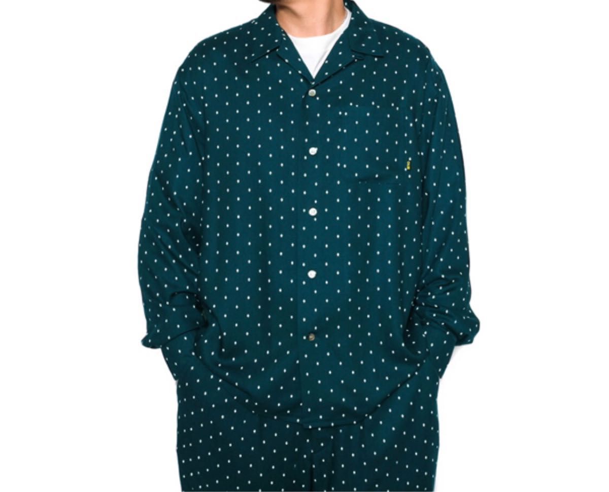CALEE Rhombus dot pattern shirt
