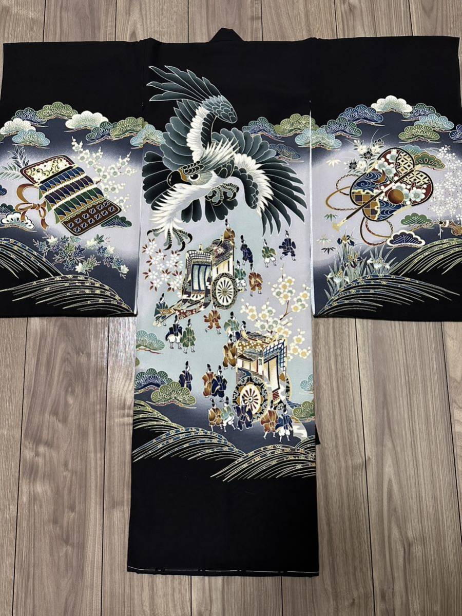 新品*未使用*祝い着*お宮参り*のしめ*着物*産着*お初着*男児*男の子