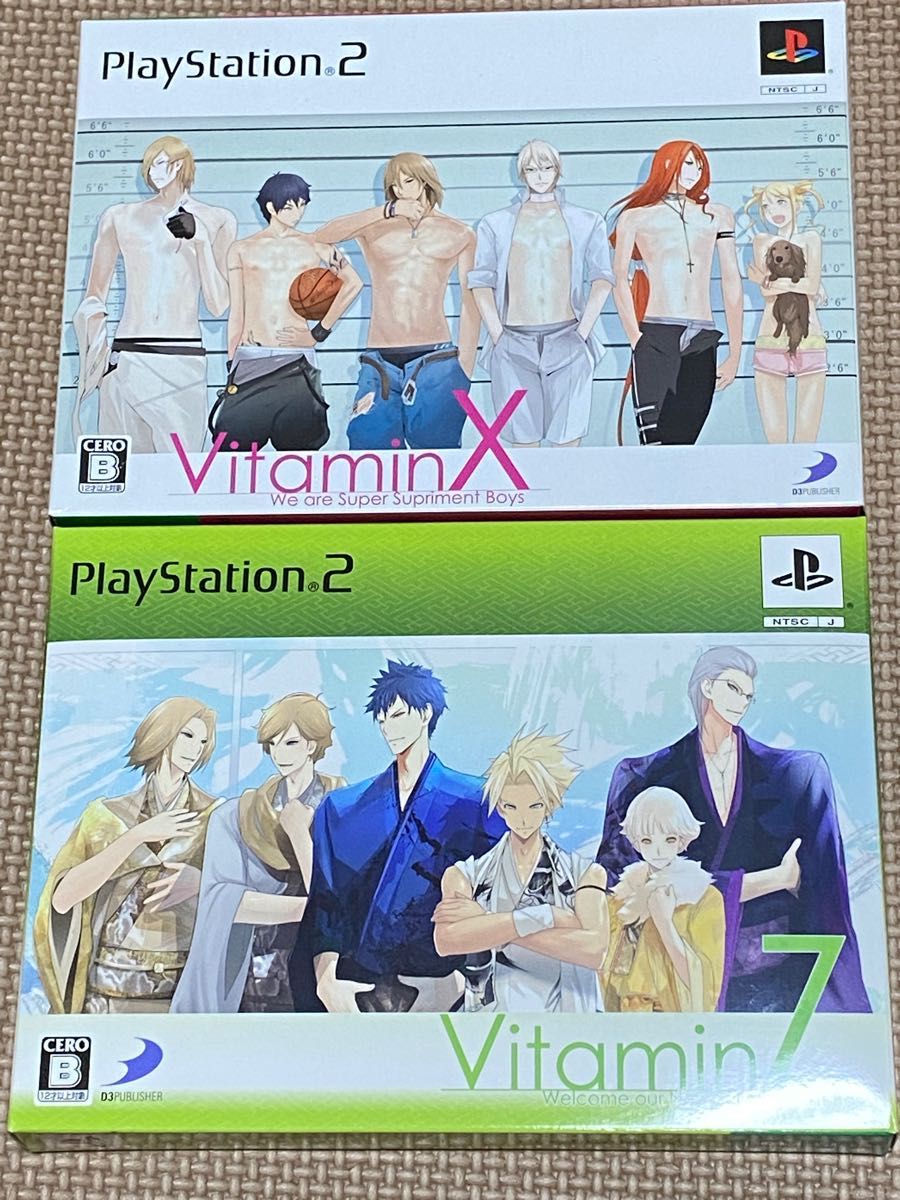 PS2ゲーム★VitaminX & VitaminZ 限定版 D3 乙女ゲーム ビタミンX ビタミンZ