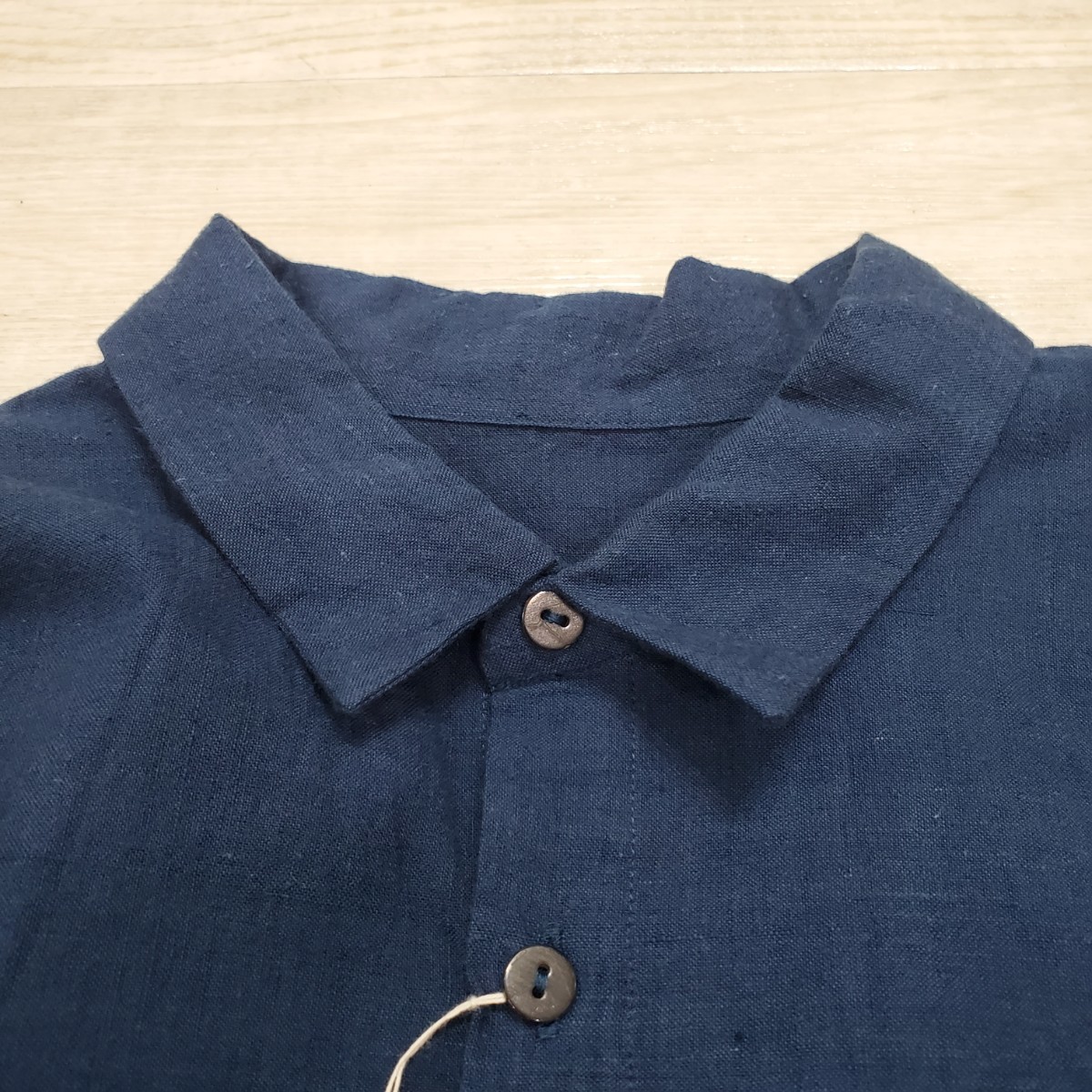 23ss babaghuribabag-liJURGEN LEHL Jurgen Lehl indigo dyeing nep shirt long sleeve shirt regular price Y30,800-