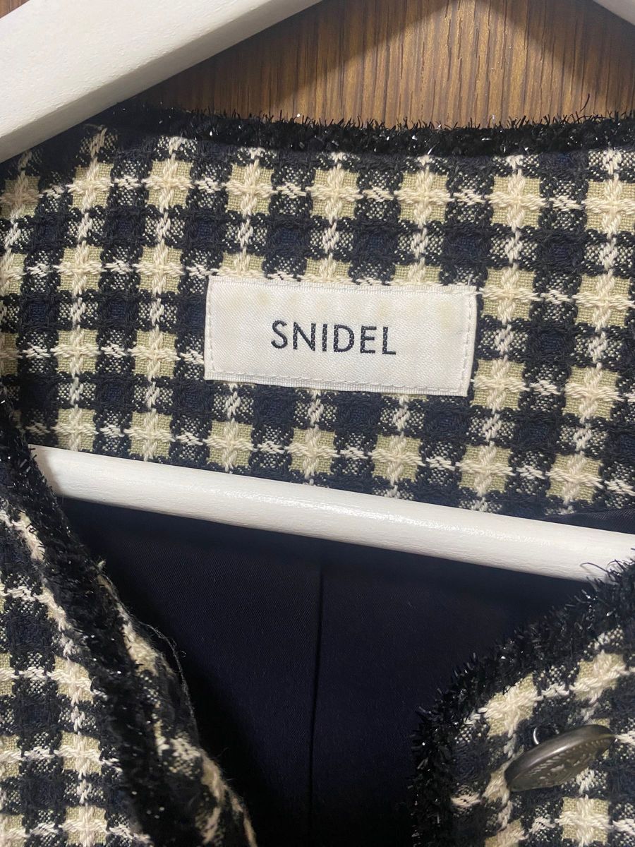 スナイデル　snidel バリエツイードジャケット