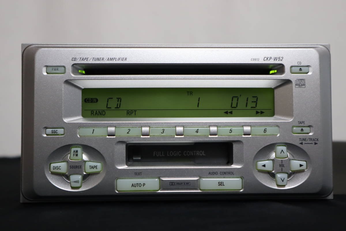 [CKP-W52]* полное обслуживание Toyota оригинальный CD/ кассетная дека ** управление 3450531*