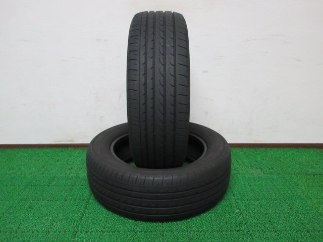 D429【送料無料 SALE品】205/60R16 超溝高 ヨコハマ 夏タイヤ BluEarth RV-02 20年製 2本 激安 プリウスα ステップワゴン ノア ヴォクシー_画像1