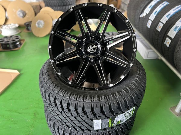 XFOFFROAD XF220 20x10j pcd139.7 pcd135 6穴 ATTURO XT 275/55R20 285/55R20 20インチ タイヤホイールセット サバーバン アバランチ_画像8