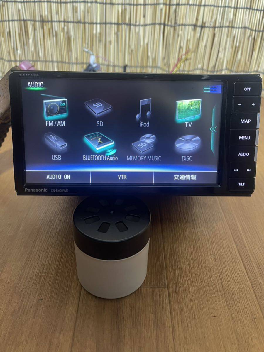 Panasonic パナソニックストラーダ メモリーナビ CN-RA05WD 地図データ
