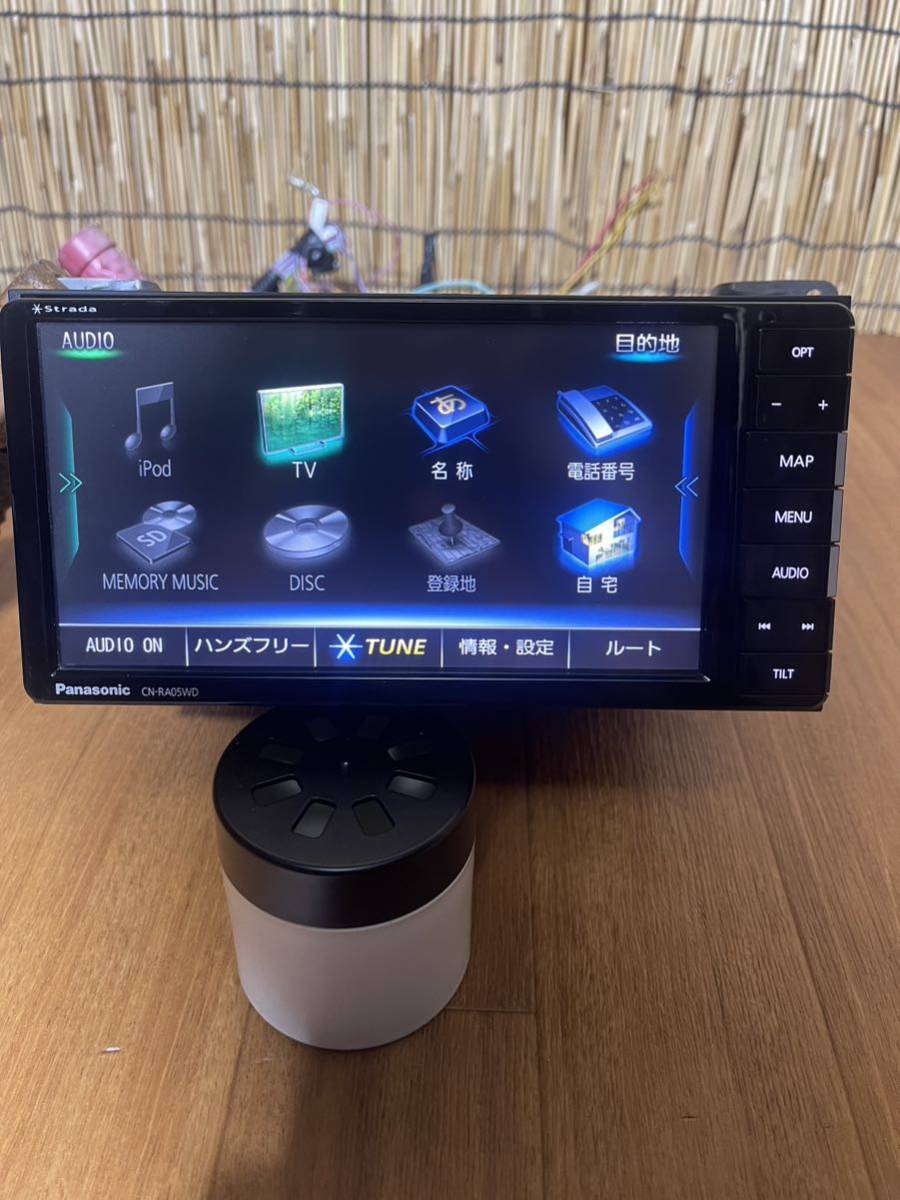 Panasonic パナソニックストラーダ メモリーナビ CN-RA05WD 地図データ