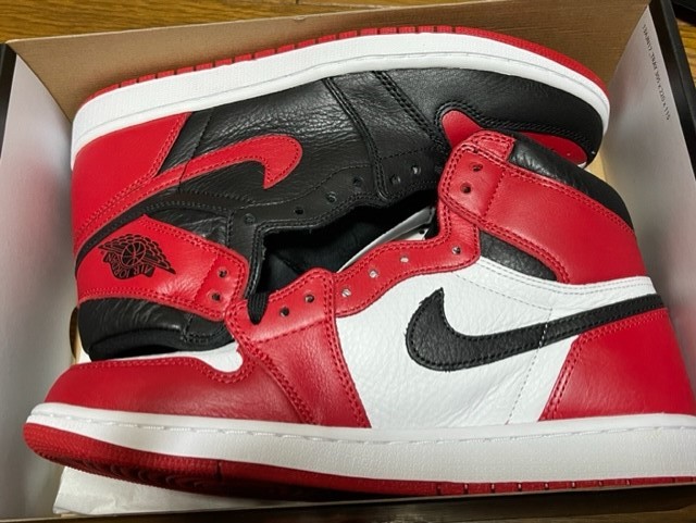 国内正規□US9.5□NIKE AIR JORDAN 1 RETRO HIGH OG HOMAGE TO HOME