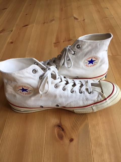 60's CONVERSE ALL STAR/コンバース オールスター 三ツ星 CHUCK TAYLOR/チャックテイラー Vintage Sneaker 生成り US12/JPN30.0cm 60's CONVERSE ALL STAR/コンバース オールスター 三ツ星 CHUCK TAYLOR/チャックテイラー Vintage Sneaker 生成り US12/JPN30.0cm