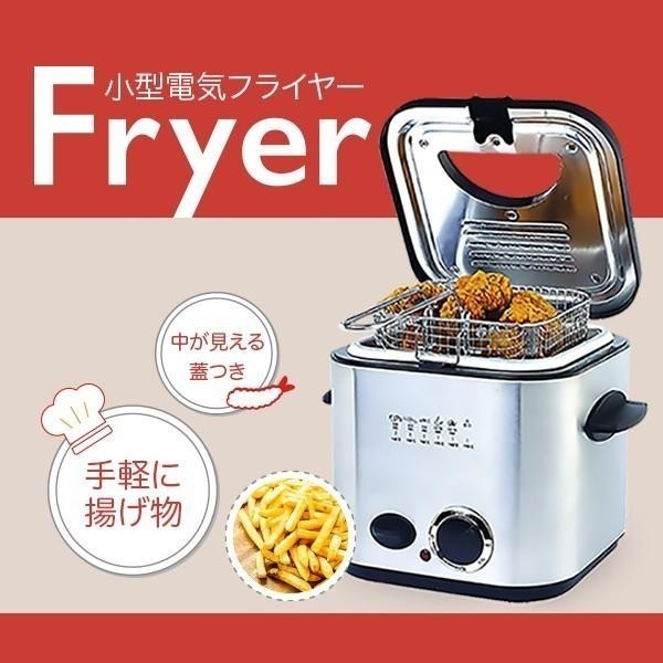 電気フライヤー卓上フライヤー家庭用コンパクトフライヤー揚げ物