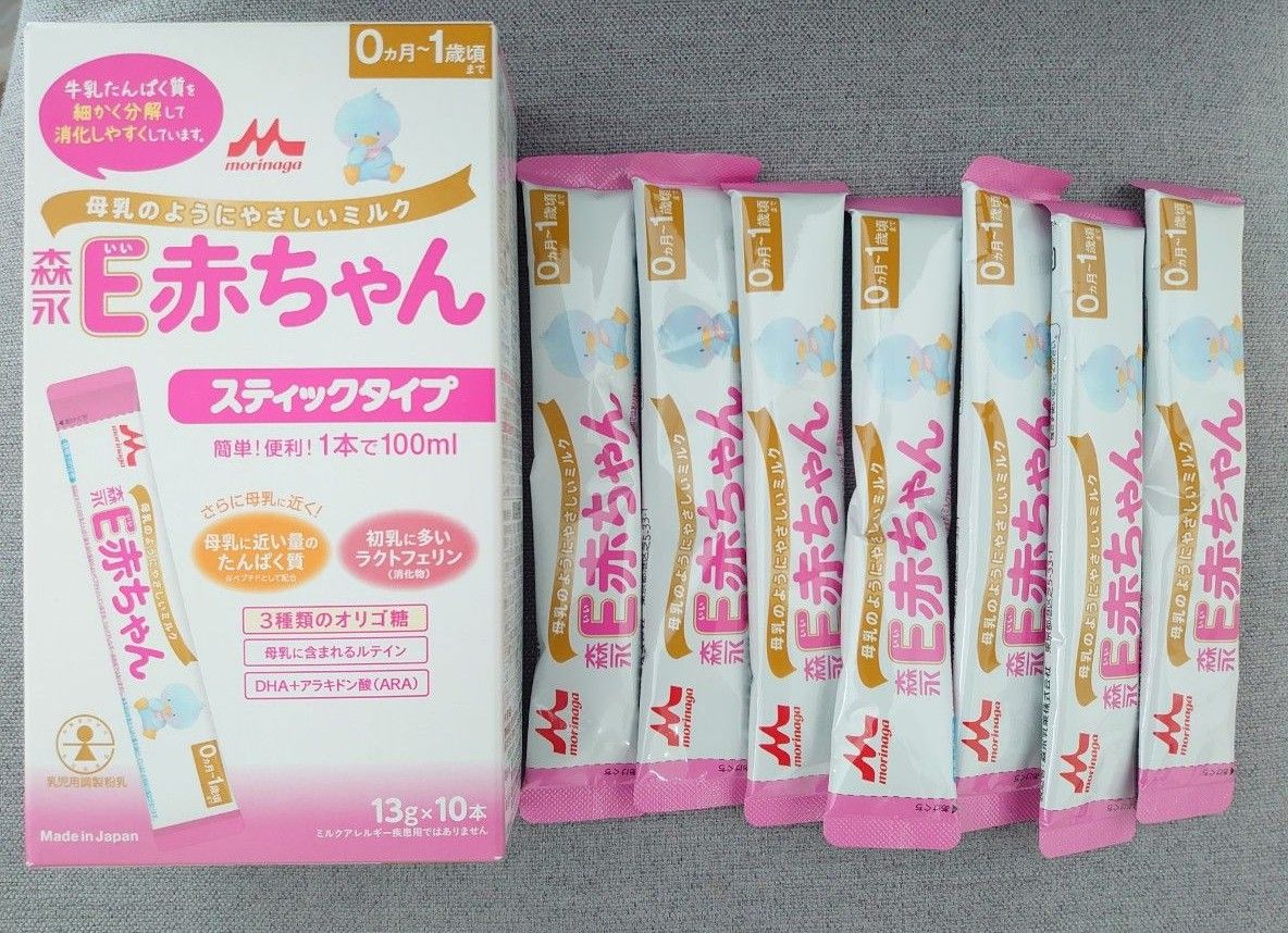 森永 E赤ちゃん スティック 粉ミルク 30本 - ミルク