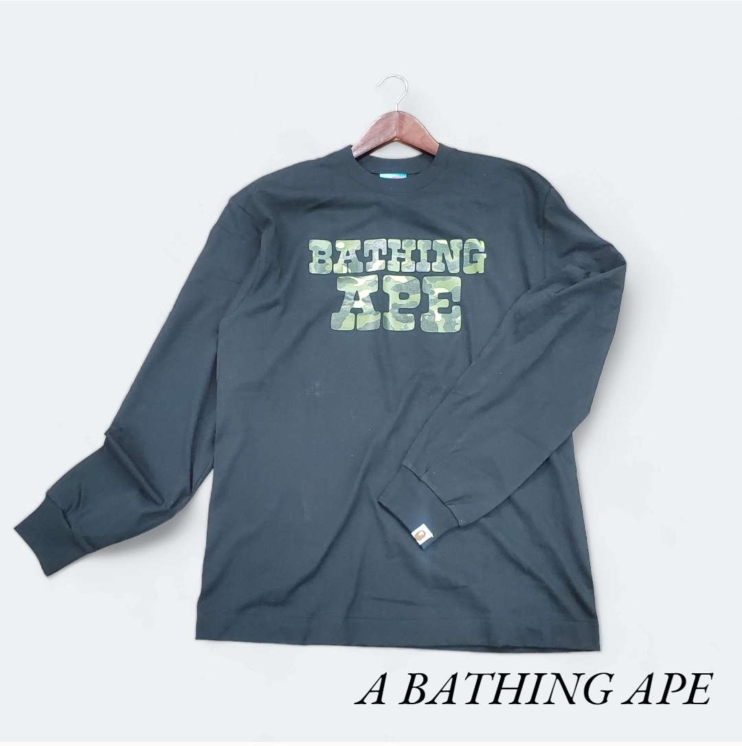 経典ブランド APE BATHING A 0908-201□未使用品 BAPE 汚れ有 ベイプ