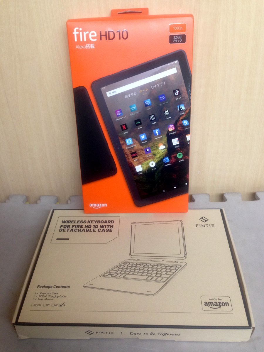 最新発見 10 HD Fire ☆激安!アマゾン/amazon タブレット(キーボード