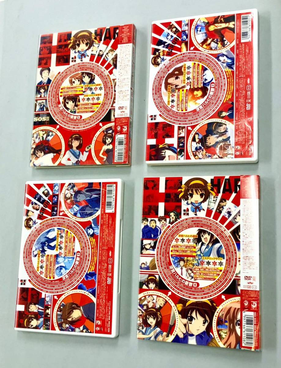 即決！特典付！DVD「涼宮ハルヒの憂鬱」全7巻セット_画像3