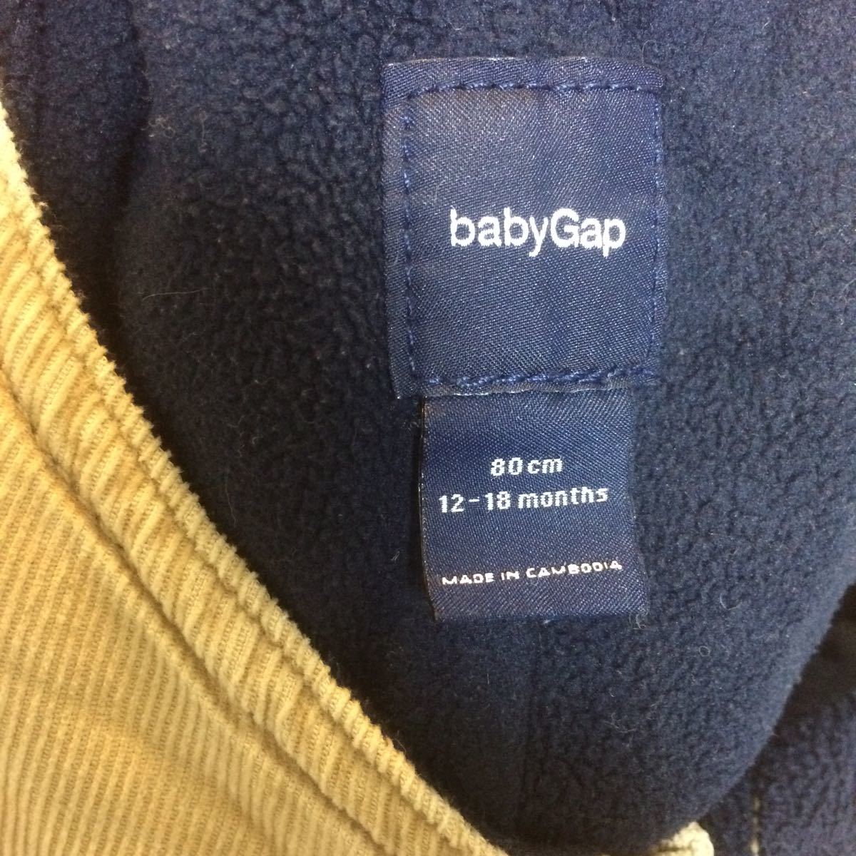 ☆baby Gap オーバーオール size80☆_画像3