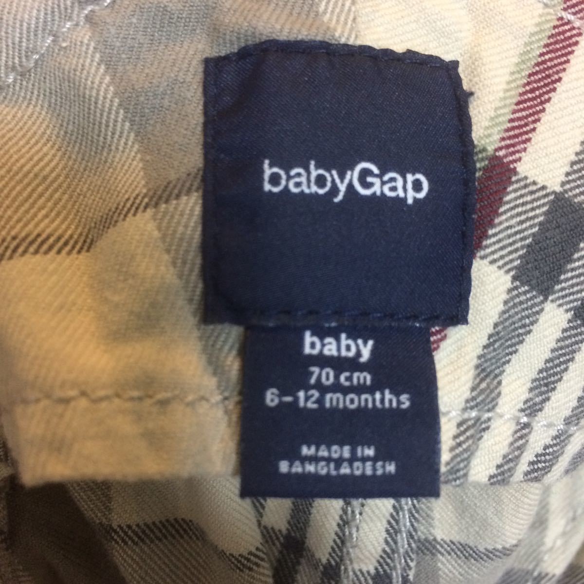 *baby Gap overall size70*