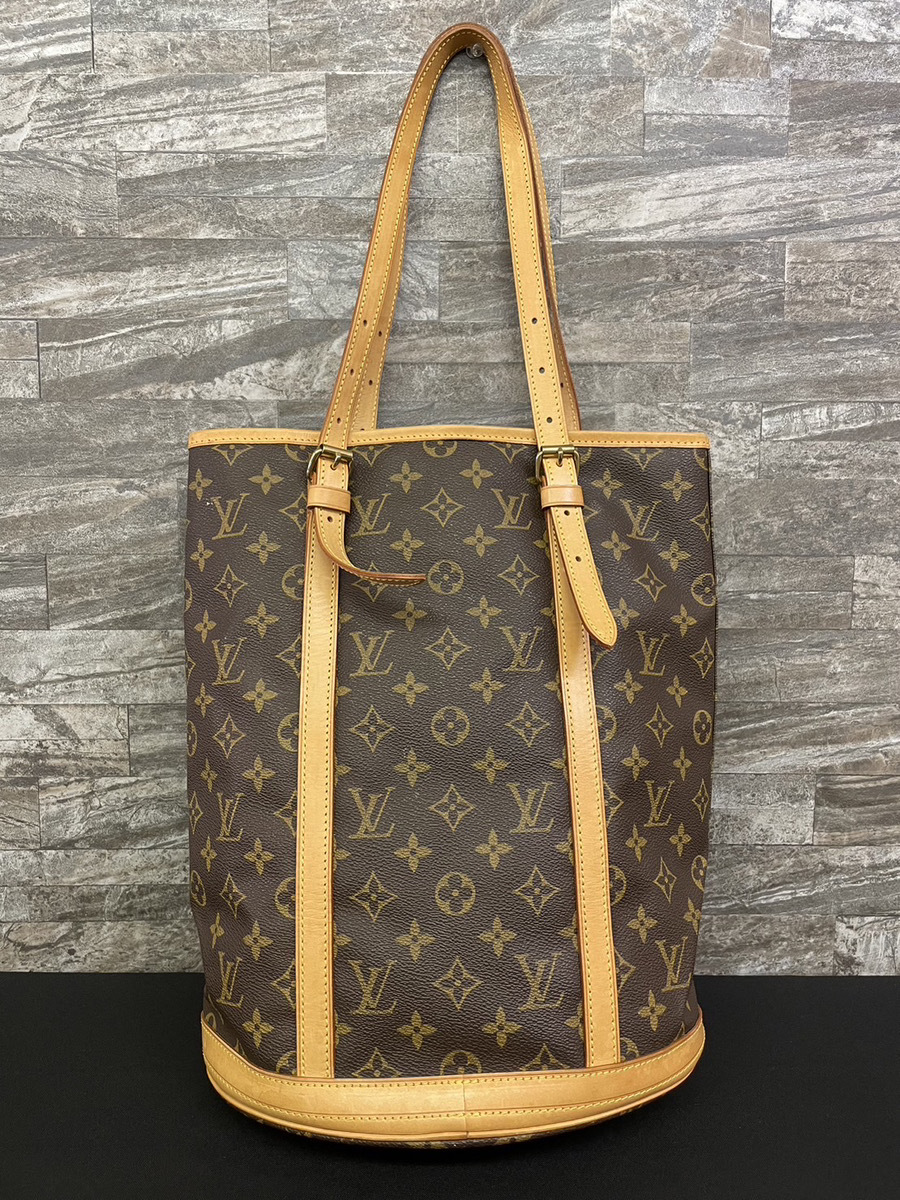 ☆LOUIS VUITTON/ルイヴィトン モノグラム バケットGM M42236☆バケツ