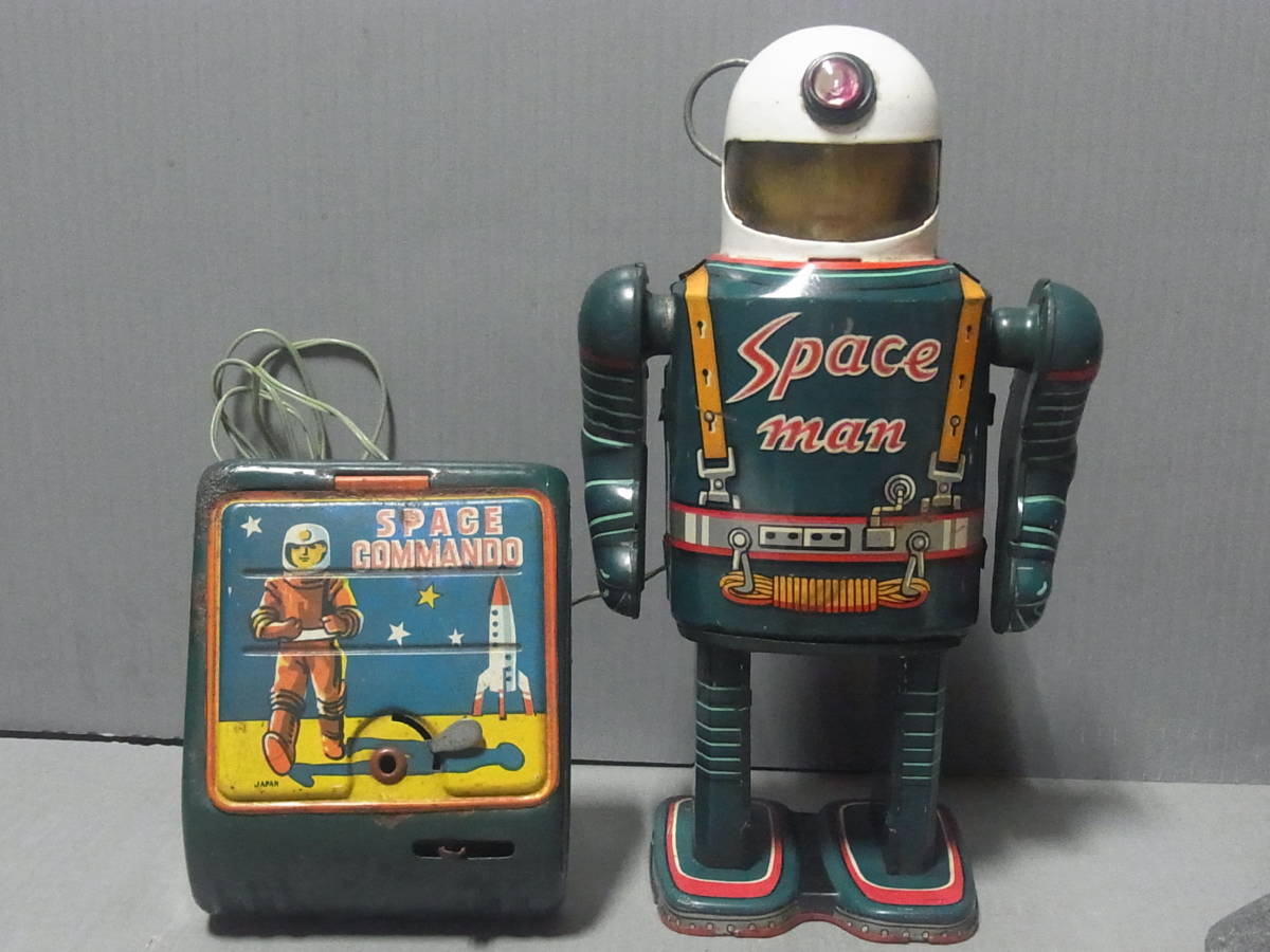 春先取りの Space COMMANDO SPACE MAN SPAE ロボット ブリキ 増田屋