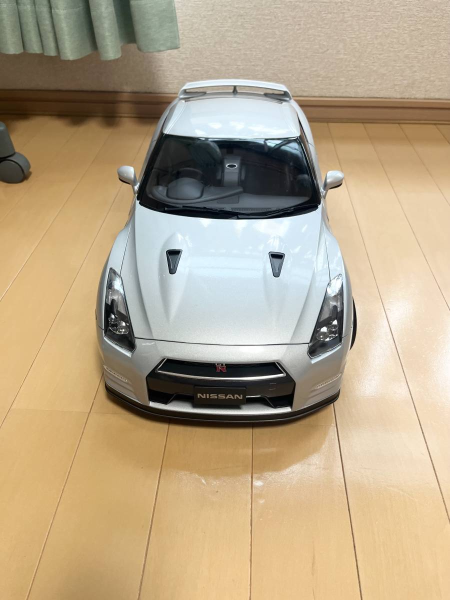 ★ジャンク品★ダイキャストモデルカー イーグルモス 週刊 日産 R35 GT-R 完成品