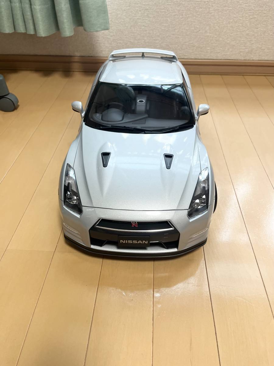  ダイキャストモデルカー イーグルモス 週刊 日産 R35 GT-R 完成品_画像1